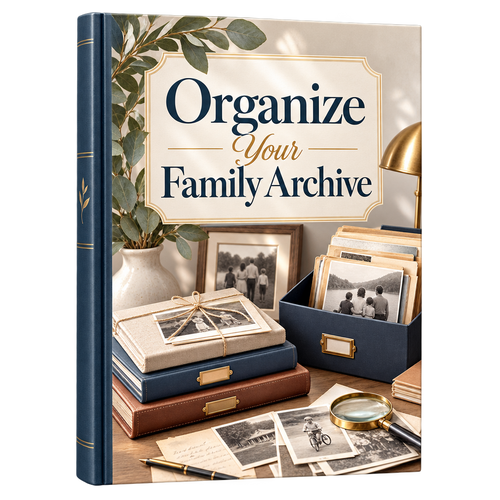 Organize Your Family Archive ebook cover