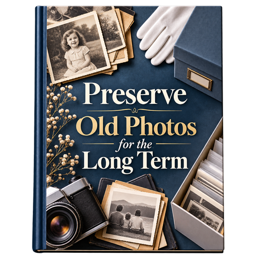 Preserve Old Photos for the Long Term ebook cover