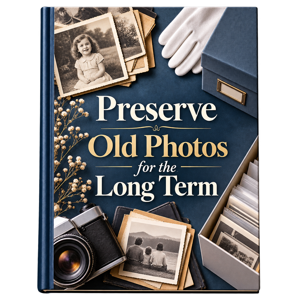 Preserve Old Photos for the Long Term